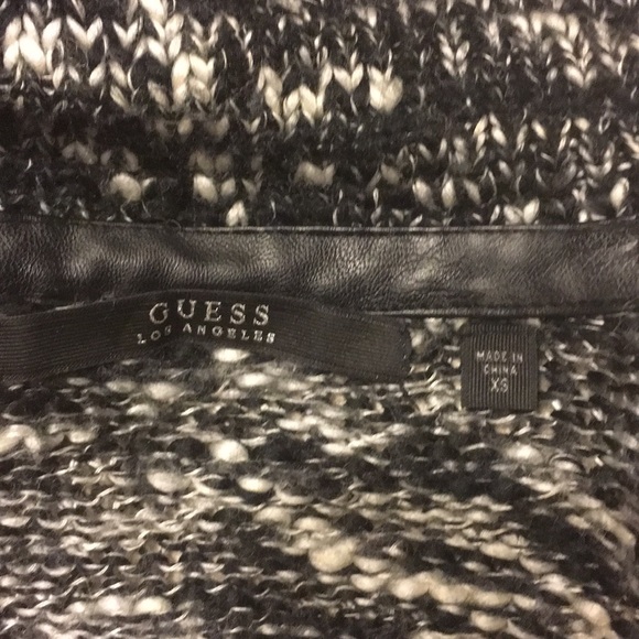 Guess Knit and Faux Leather Jacket - Picture 12 of 15